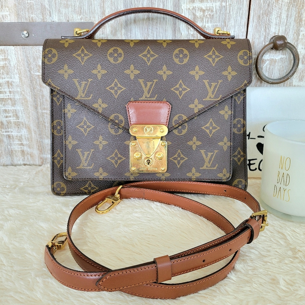 💕Louis Vuitton Crossbody Shoulder Bag Monogram - Monceau